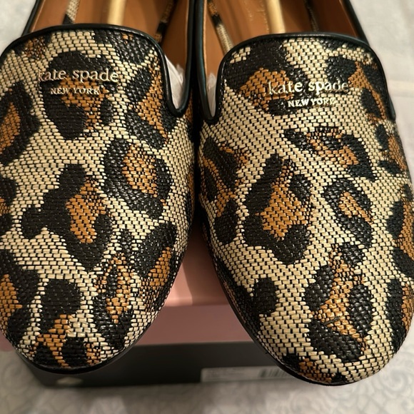 Kate Spade Shoes Womens Size 8.5 Flats Leopard Slip On - Picture 3 of 11